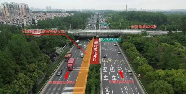 借道口示意图