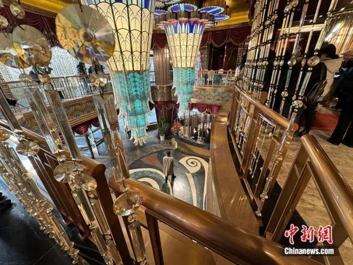 电视剧《繁花》拍摄地“至真园”内景。 中新网记者 康玉湛 摄