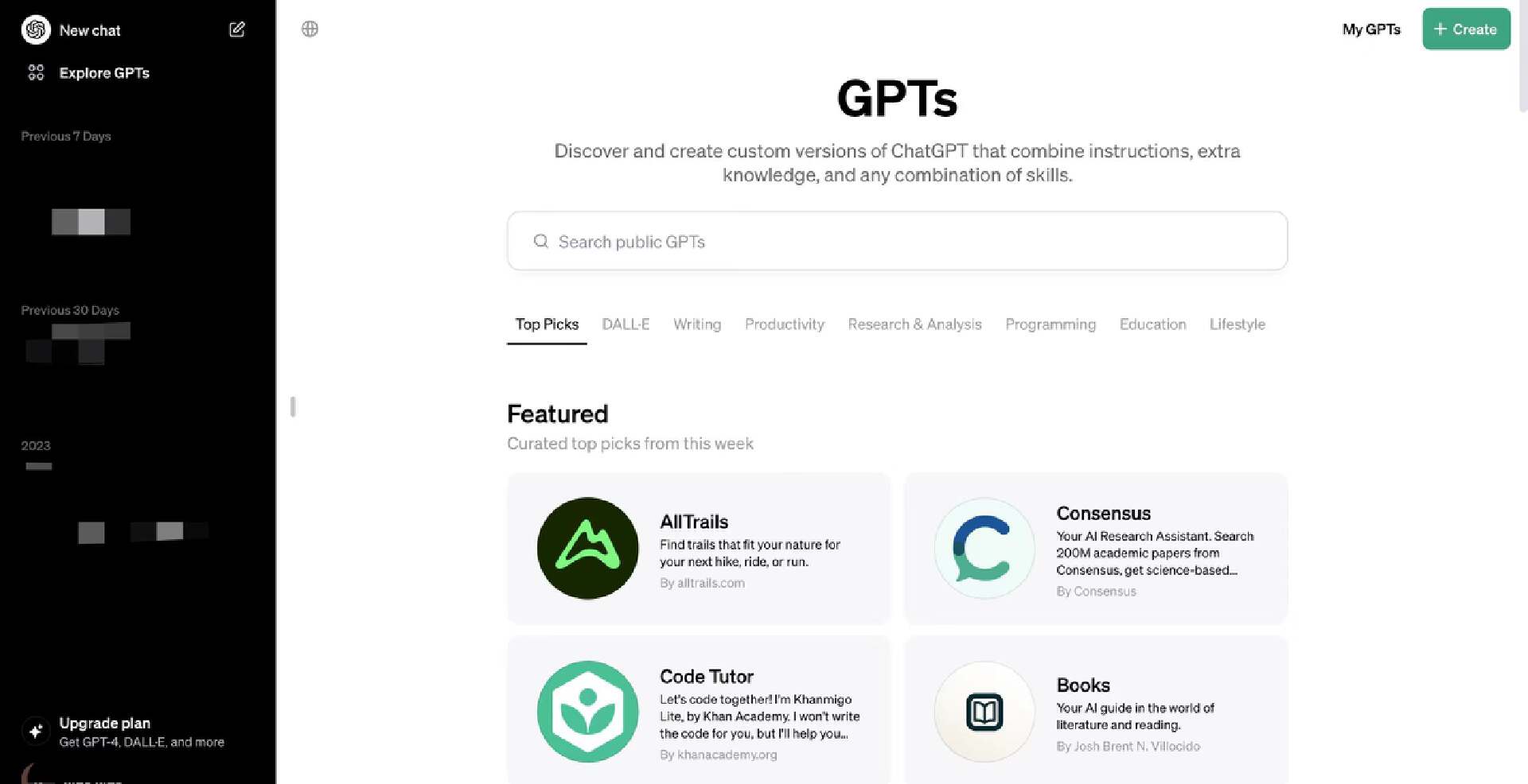 gpt应用商店正式上线,开启分钱计划