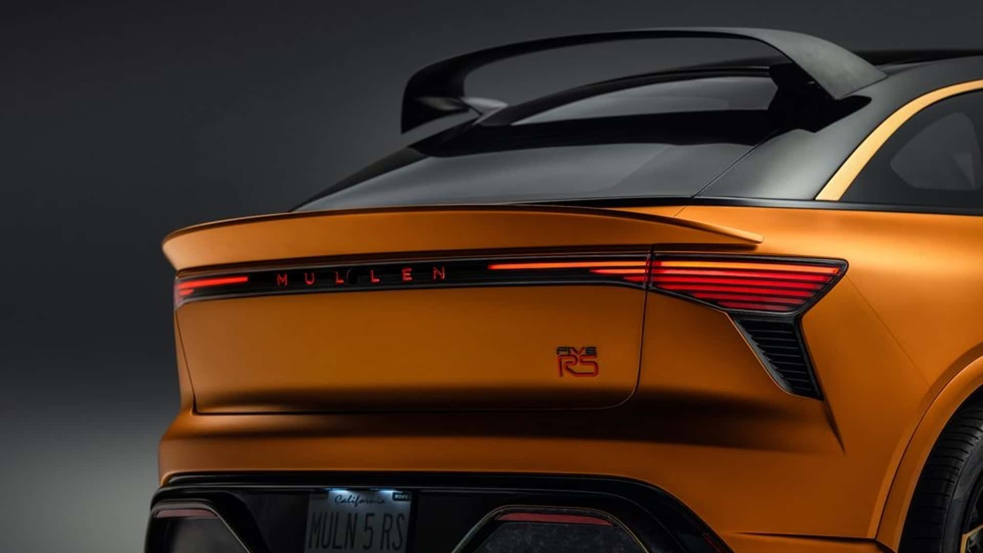 美国车企 Mullen 推出 Five RS 超高性能电动 SUV,号称可 2 秒破百