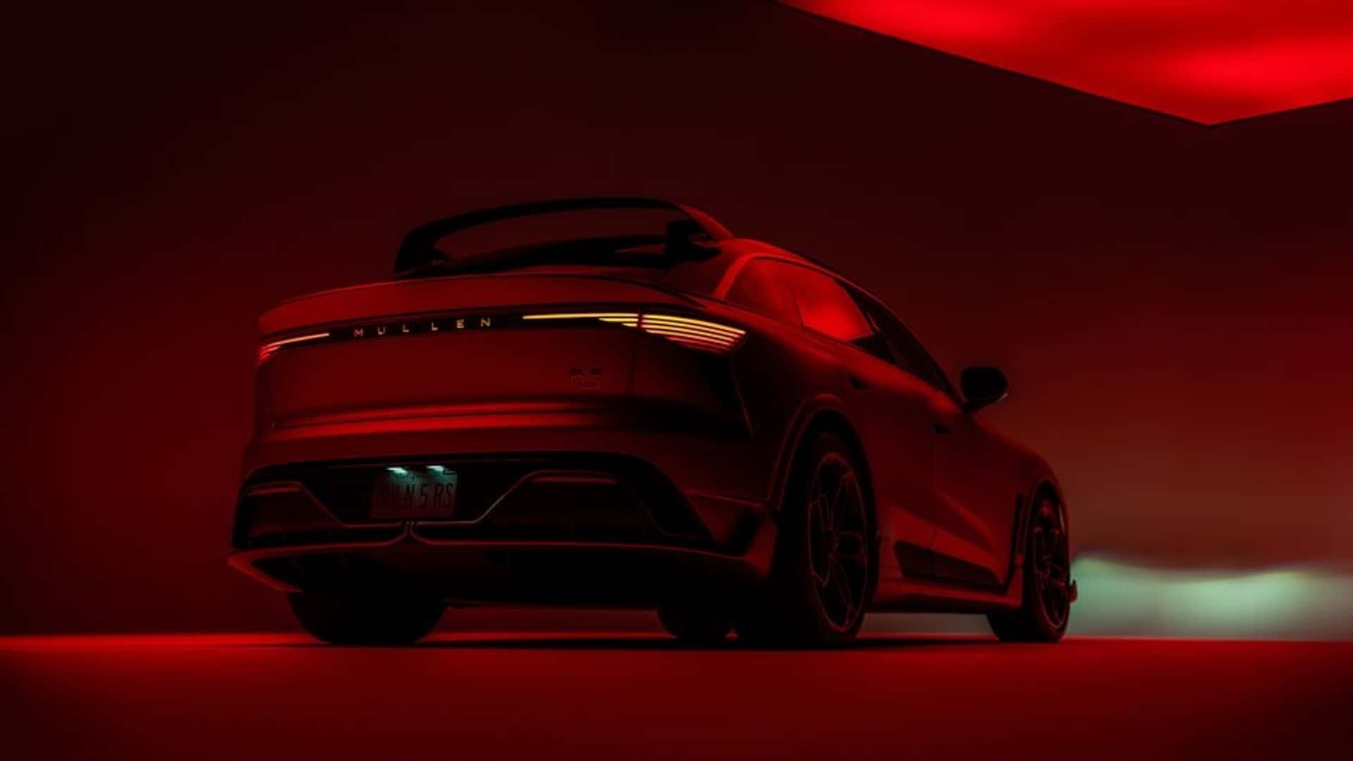 美国车企 Mullen 推出 Five RS 超高性能电动 SUV,号称可 2 秒破百