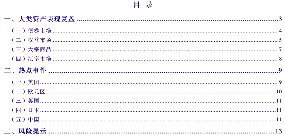 【银河策略】全球大类资产价格仍在徘徊期