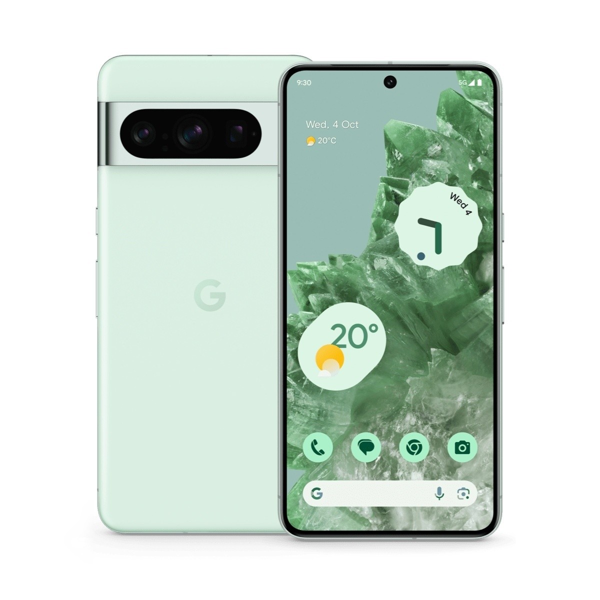 谷歌 Pixel 8 Pro 手机全新薄荷绿配色渲染图曝光，清新气息扑面而来