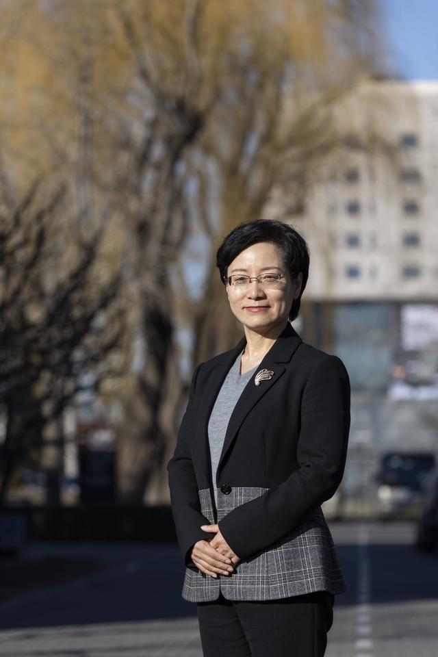 北京市卫健委主任刘俊彩。新京报记者 陶冉 摄