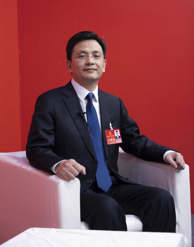 市人大代表,东城区委副书记、区长周金星。新京报记者 陶冉 摄