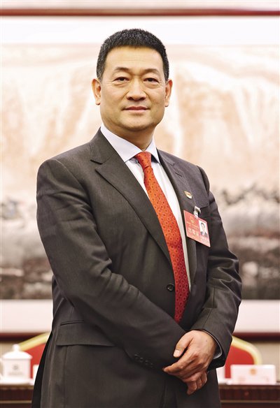 北京市人大代表、国家儿童医学中心主任倪鑫。新京报记者 王飞 摄