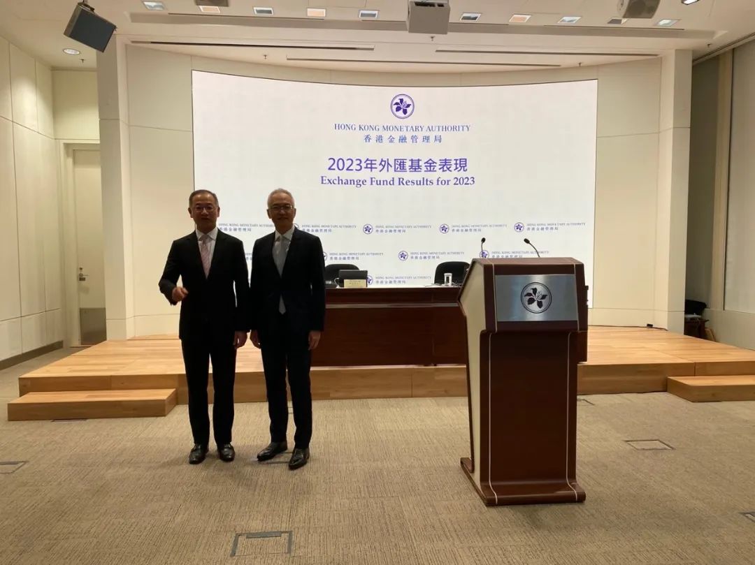 2023年外汇基金录得投资收入2127亿港元