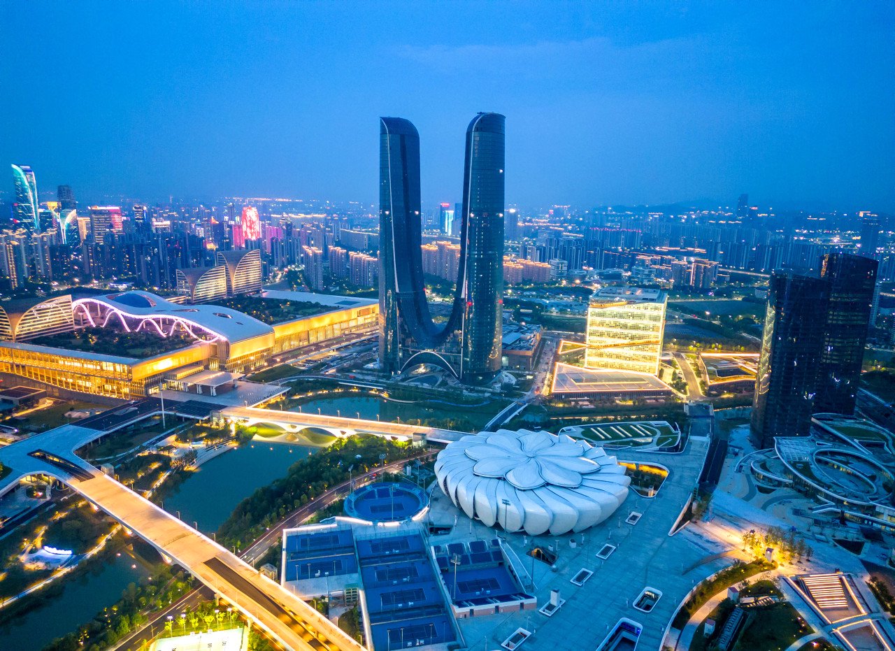 杭州城市景色 图源:图虫创意
