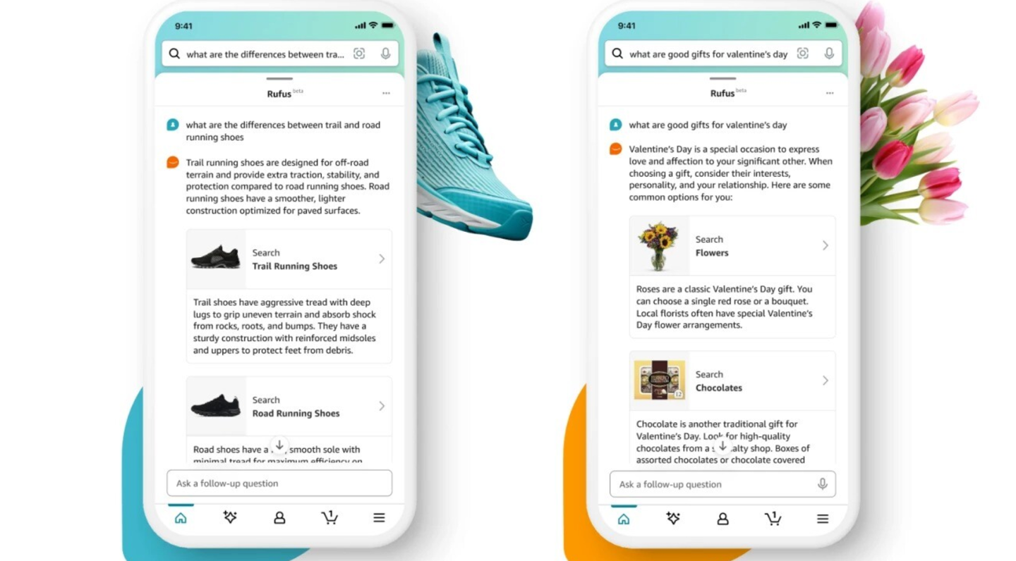 亚马逊推出 AI 购物助手 Rufus，可回答商品信息、提出建议等