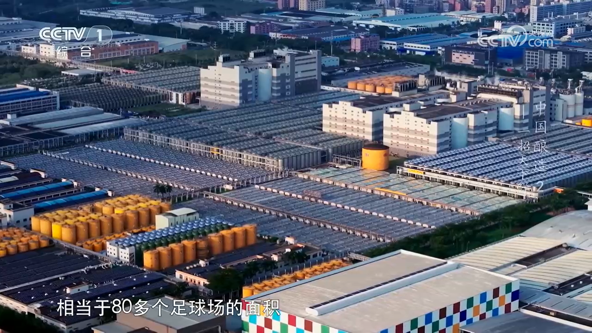 图:《中国酿造》纪录片中海天晒场
