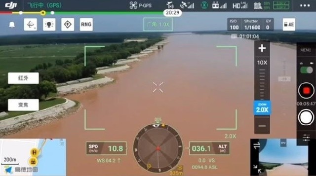 比做“天空之眼”更厉害的，是无人机守卫黄河