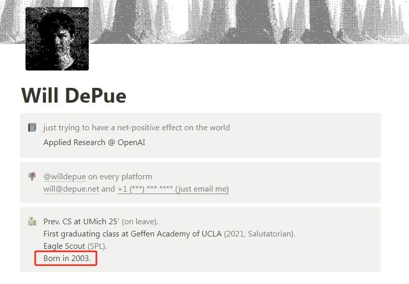 图片来源:Will DePue个人主页