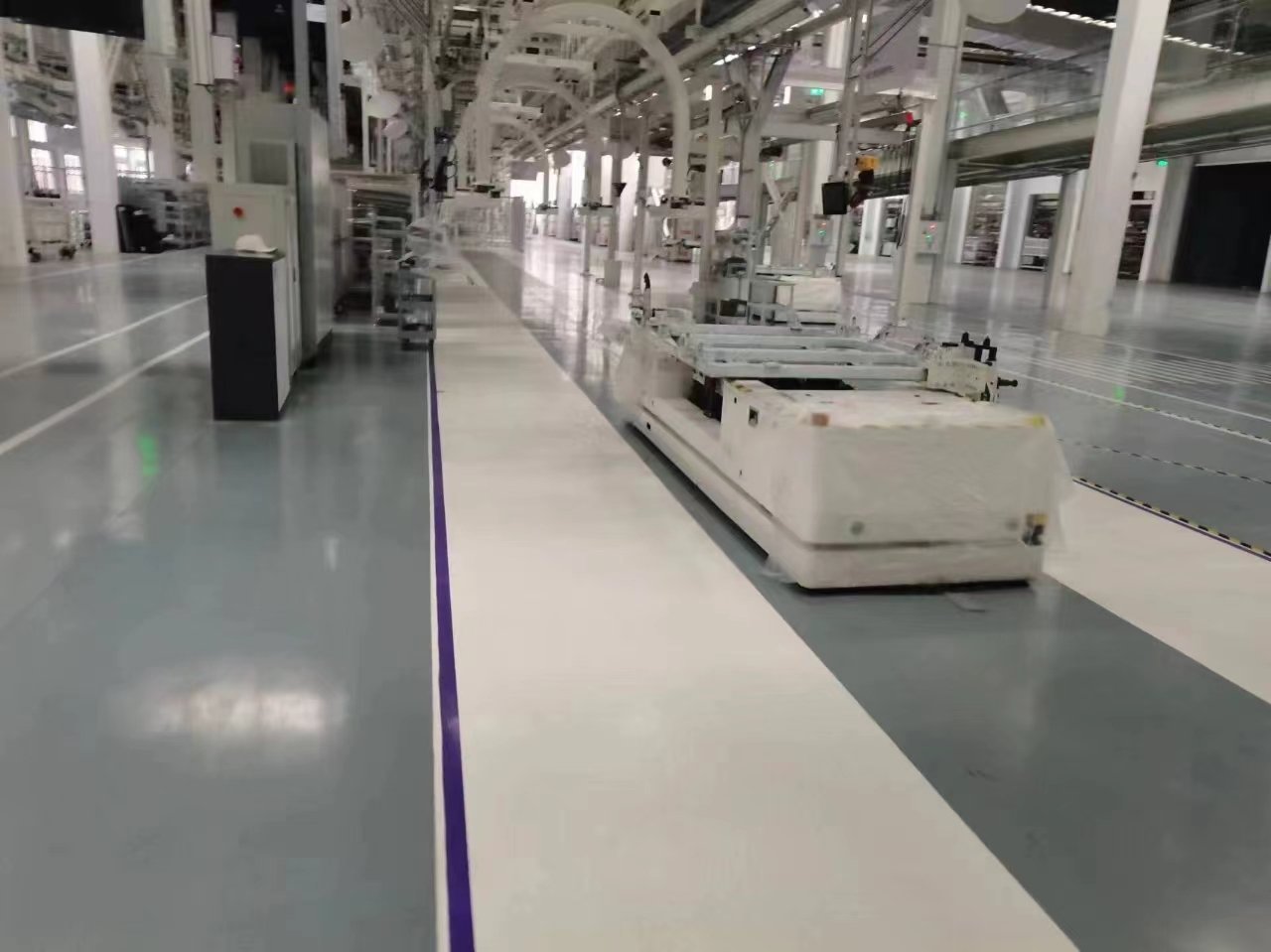 高合汽车盐城工厂内部(图片来源:受访者供图)