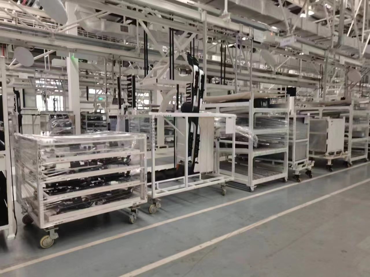 高合汽车盐城工厂内部(图片来源:受访者供图)