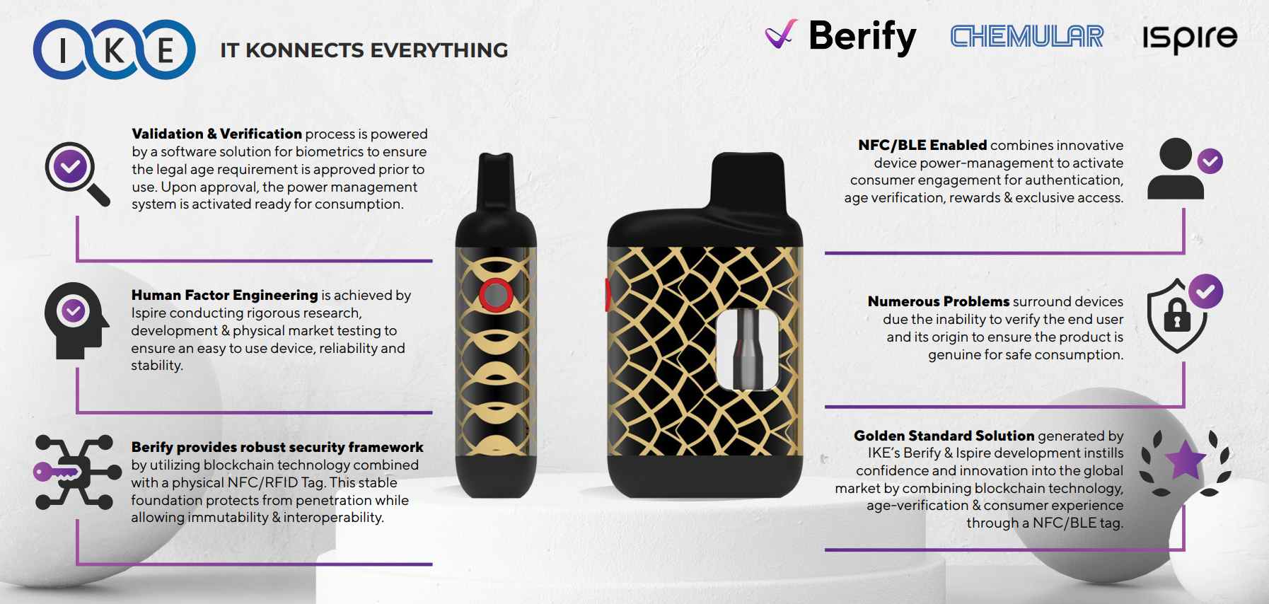 雾麻科技携手Berify及Chemular推动雾化硬件制造业的创新发展