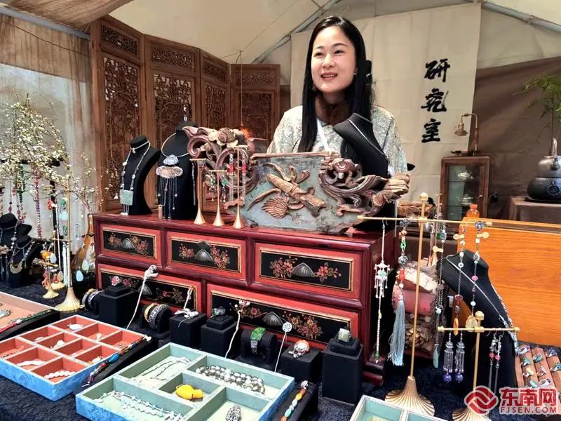雅道集春日市集现场。东南网记者 林先昌摄