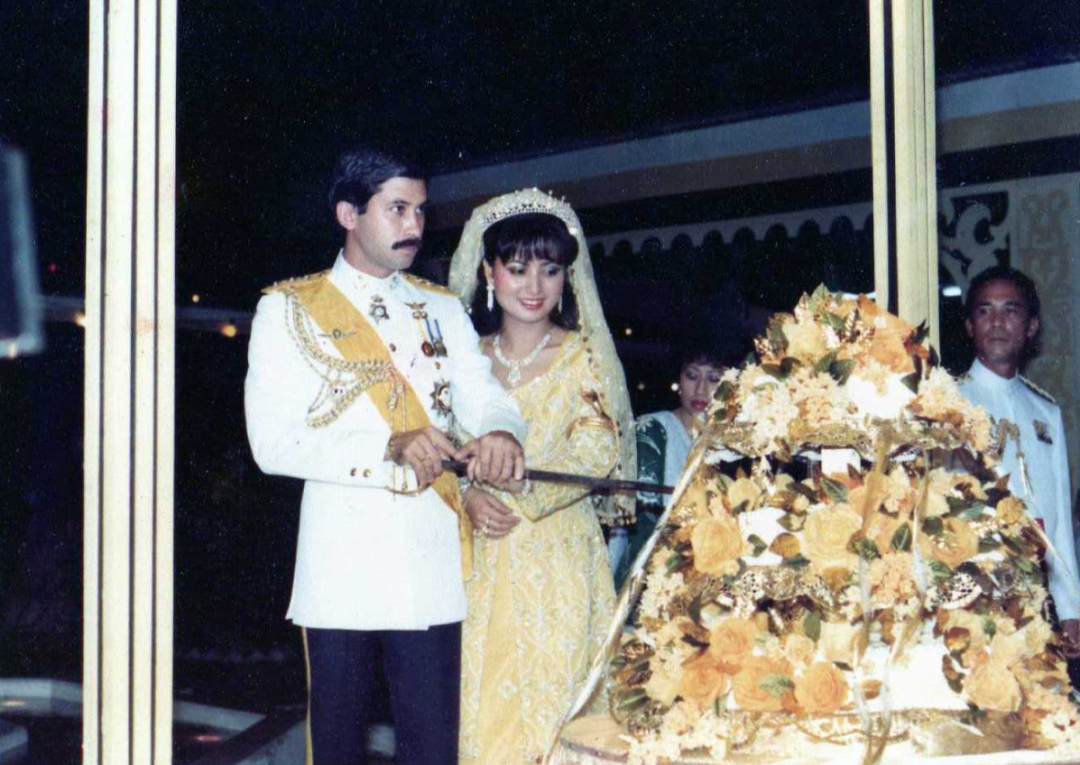 ·易卜拉欣和蘇菲亞的婚禮現場。