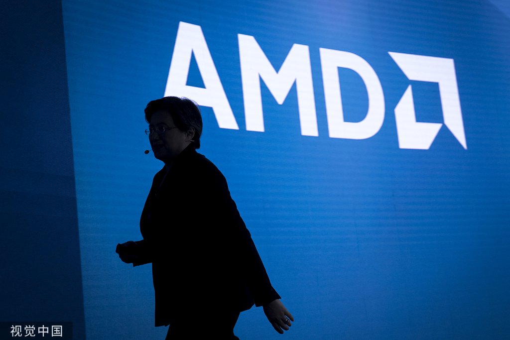 美股AI热潮继续升温，AMD市值首度突破3100亿美元