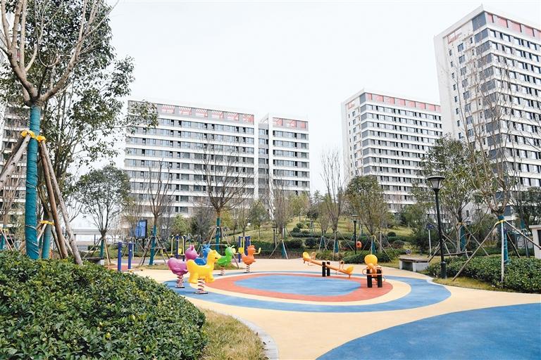 希望里·奥体保障性租赁社区项目内景 记者 翟小雪 摄