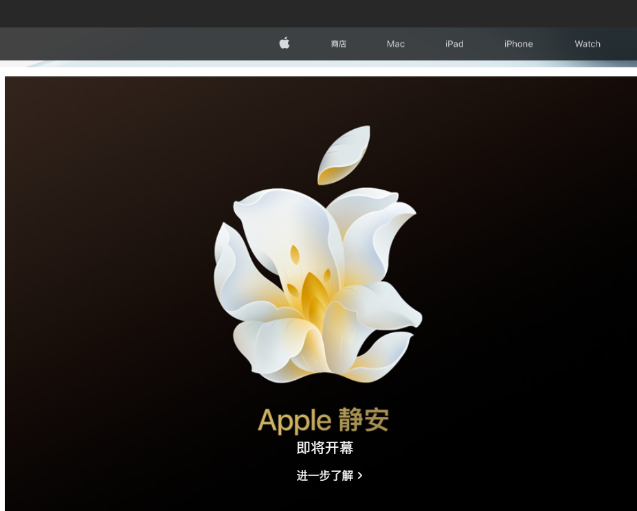 图片来源:苹果官网