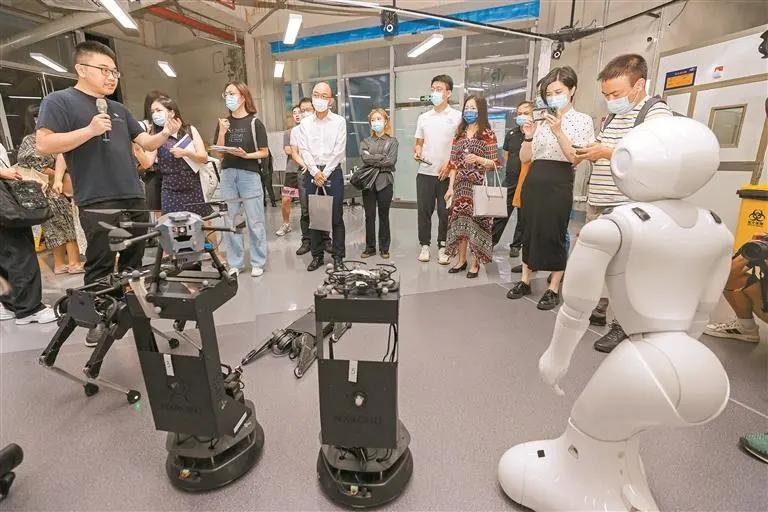 深圳市人工智能与机器人研究院。深圳商报资料图片