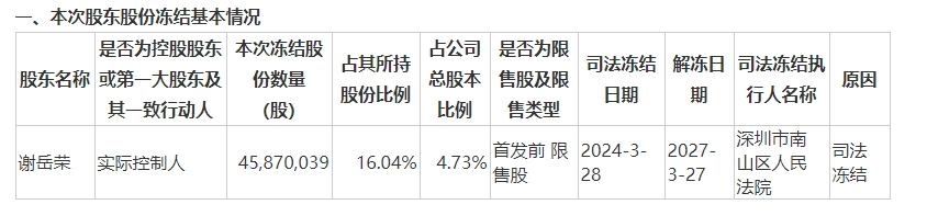 图片来源:公告截图