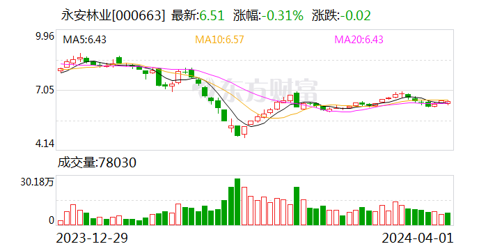 深交所向永安林业发出关注函
