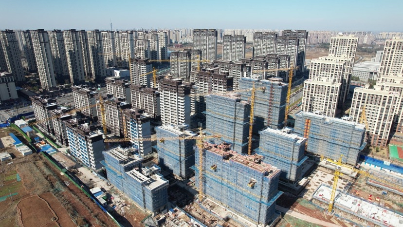 工商银行安徽省分行信贷支持的某房地产项目现场