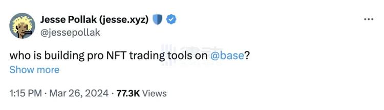 下一个NFT牛市,由Base引领?插图3 下一个NFT牛市,由Base引领?插图3
