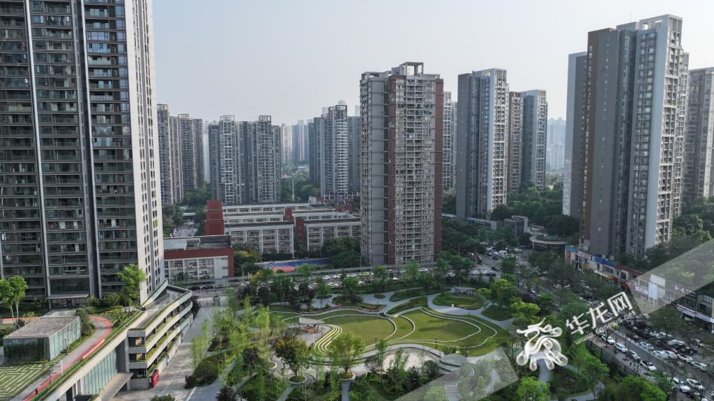 4月14日,重庆中心城区晴好天气为主。华龙网 杨琦 摄
