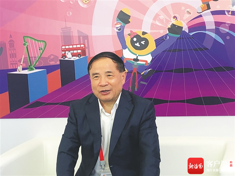 爱仕达股份有限公司董事长陈合林。海南日报记者 孙慧 摄