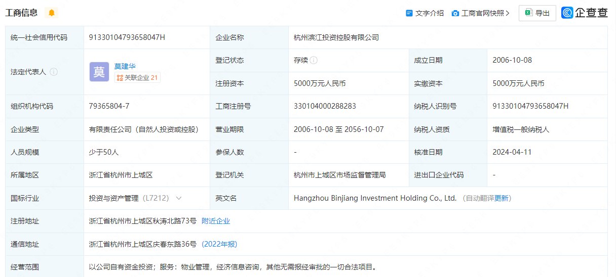 圖片來源：企查查截圖