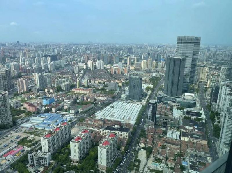 上海楼市。 李贝贝/摄