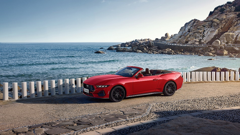 全新福特Mustang敞篷运动版。 福特供图 华龙网发