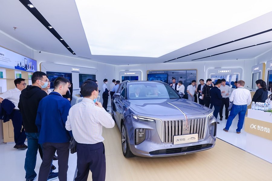   在北京中國國際展覽中心順義館舉行的2024北京車展上，科大訊飛AI技術吸引諸多關注。（受訪者供圖）