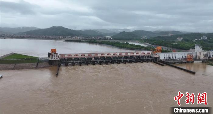 珠江流域持續暴雨，部分河流水位猛漲。珠江委 供圖