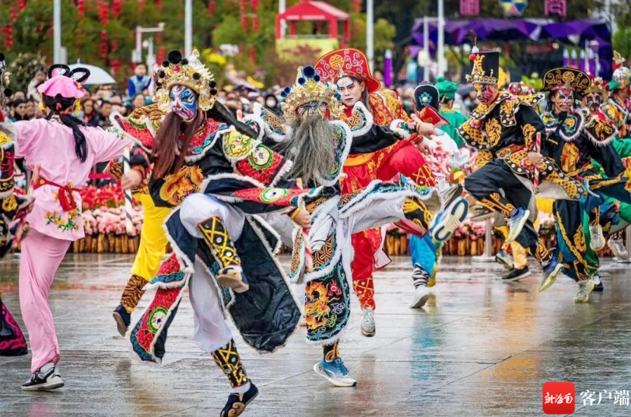潮汕英歌舞。海口市旅文局供图
