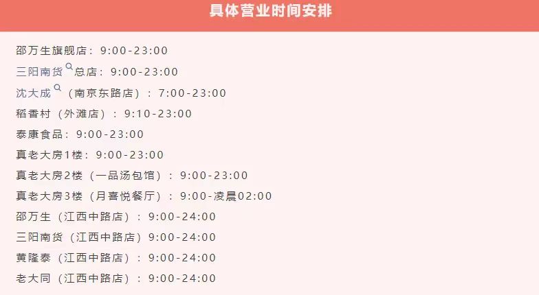 南京路老字号“五一”延长营业时间。新世界集团供图