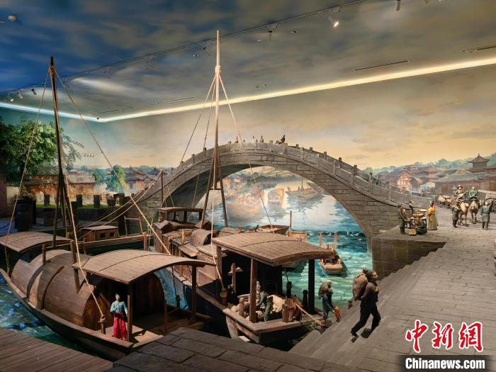 圖為位於河南洛陽的隋唐大運河文化博物館。(資料圖)劉鵬 攝