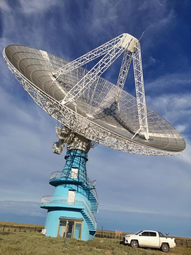   行星際閃爍監測望遠鏡輔站。（中國科學院國家空間科學中心供圖）