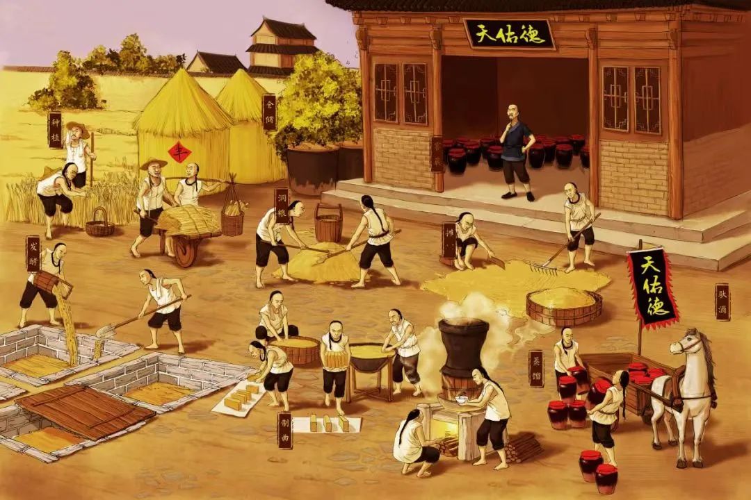 |万历年间,随着先进工艺的引进,并与当地技艺融合,逐步发展形成青稞酒传统酿造工艺“清蒸清烧四次清”。图源/天佑德青稞酒