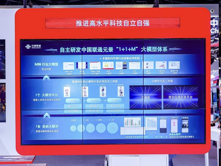 图为人工智能元景大模型。受访单位供图
