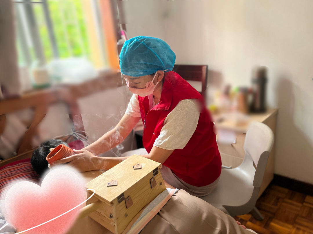服务现场。(照片由宝安区残联提供)
