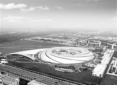 图为上海光源。 受访者供图