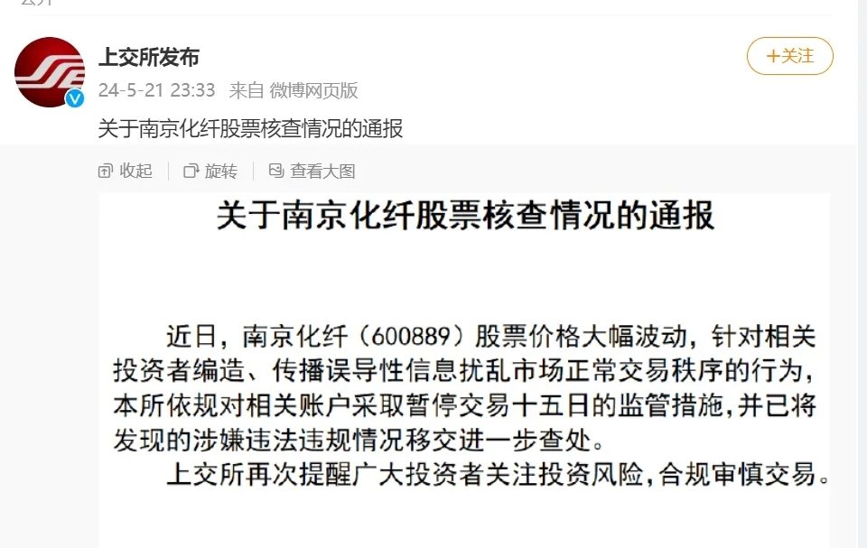 图片来源:上交所官方微博