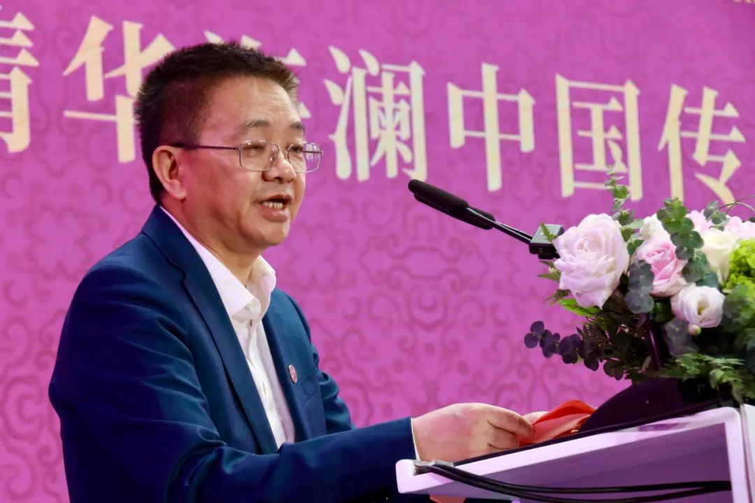 清华大学副校长彭刚现场致辞