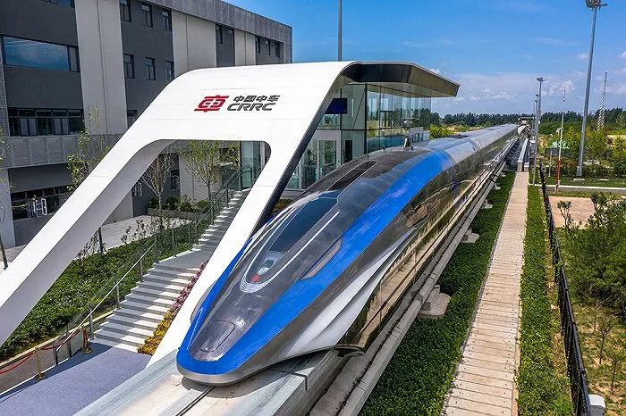中车四方常导高速磁浮。图片来源:中车四方