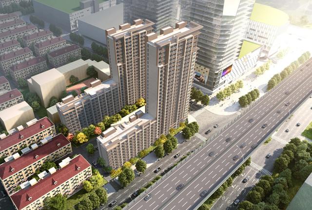 东郸小区重建后效果图。