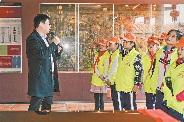 苏颂主题研学线路成为上好思政课的重要载体。(同安区教育局 供图)