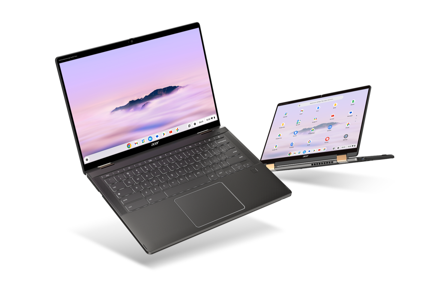 宏碁推出 Chromebook Plus Spin 714 与 516 GE 笔记本：为生产力与游戏打造